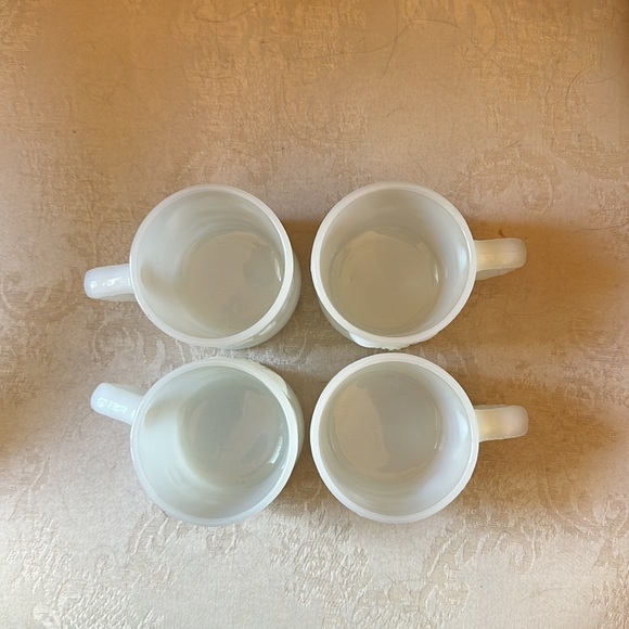 Bc Comics Fire King Grog Milk Glass coffee mug set - Picture 8 of 9